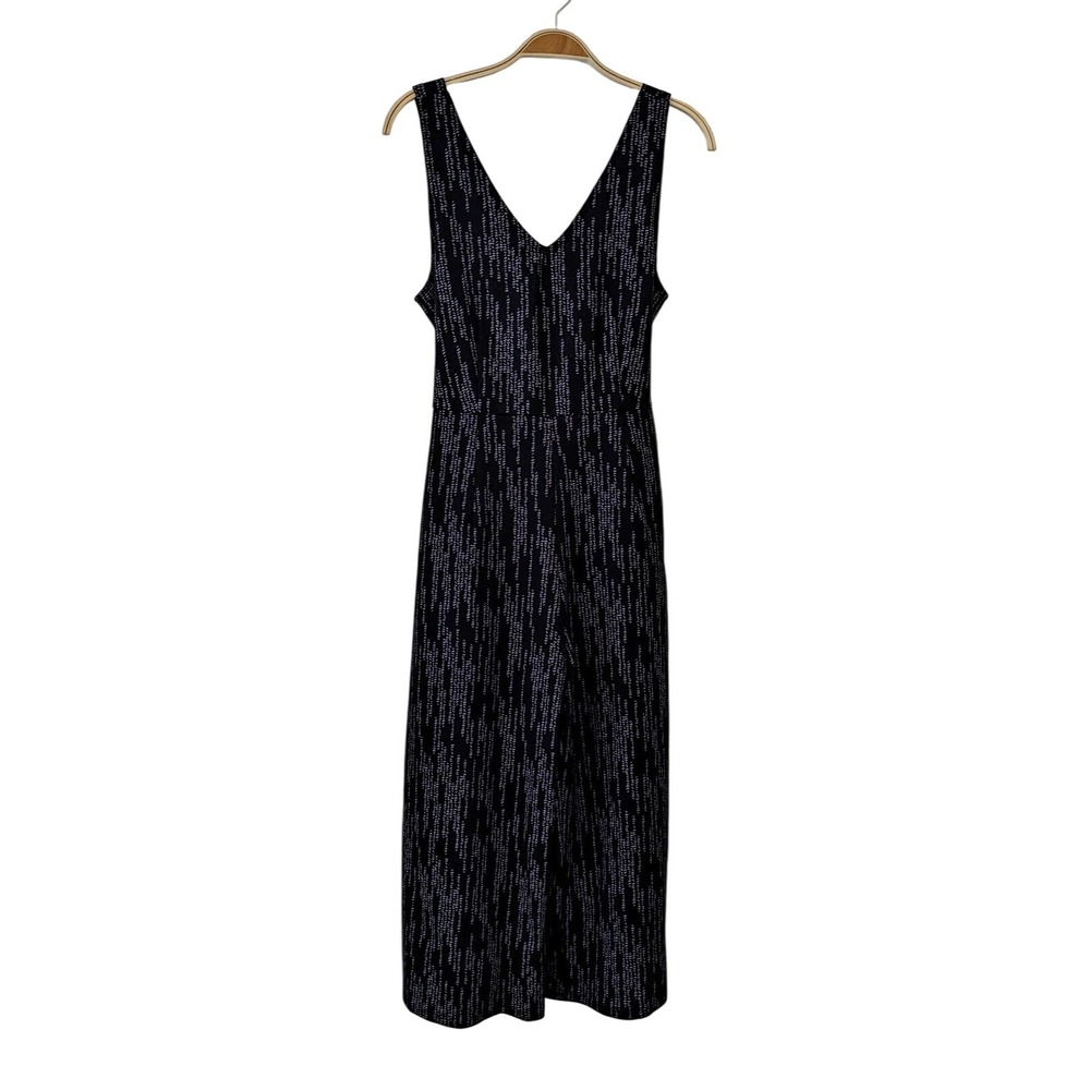Apt. 9 Black Sleeveless V-Neck Jumpsuit Wide‎ Leg Party Career Casual Medium